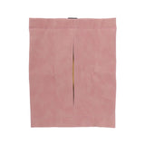 Car Tissue Holder Soft Wearable Odorless Plush Wipes Case Car Napkin Dispenser for Visor Backseat Pink
