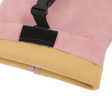 Car Tissue Holder Soft Wearable Odorless Plush Wipes Case Car Napkin Dispenser for Visor Backseat Pink