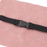 Car Tissue Holder Soft Wearable Odorless Plush Wipes Case Car Napkin Dispenser for Visor Backseat Pink