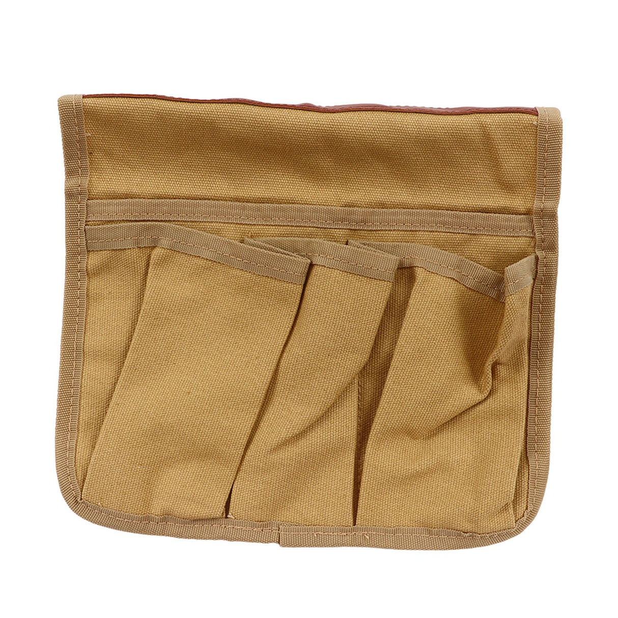 Chair Side Organizer Multifunctional Storage Bag Chair Side Bag for Camping Beach Khaki