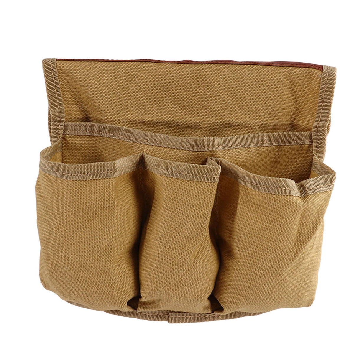Chair Side Organizer Multifunctional Storage Bag Chair Side Bag for Camping Beach Khaki
