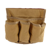 Chair Side Organizer Multifunctional Storage Bag Chair Side Bag for Camping Beach Khaki - Extra Image