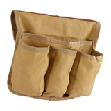 Chair Side Organizer Multifunctional Storage Bag Chair Side Bag for Camping Beach Khaki