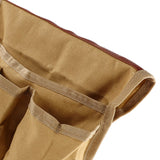 Chair Side Organizer Multifunctional Storage Bag Chair Side Bag for Camping Beach Khaki - Extra Image