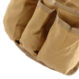 Chair Side Organizer Multifunctional Storage Bag Chair Side Bag for Camping Beach Khaki
