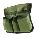 Chair Side Organizer Multifunctional Storage Bag Chair Side Bag for Camping Beach OD Green - Rear View