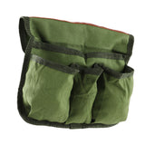 Chair Side Organizer Multifunctional Storage Bag Chair Side Bag for Camping Beach OD Green - Close-Up Angle