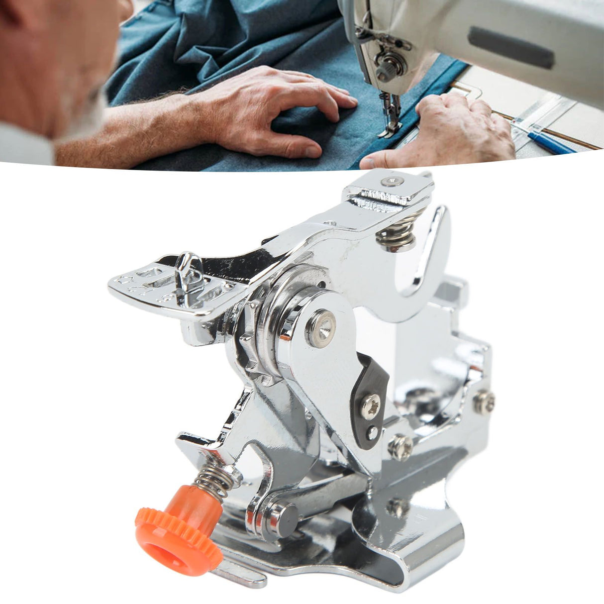 Ruffler Foot Sewing Machine Gathering Presser Foot Multifunctional Part Tool for Sewing Machine