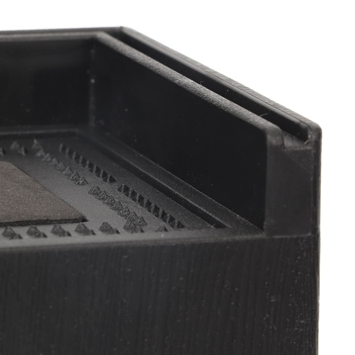 4PCS Sofa Risers Square 4in Porose Bed Lifts Furniture Risers for Fixing Small Pointy Feet Black