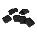 8pcs Wheel Stoppers Rubber Universal Scratch Proof Bed Sofa Caster Cups for Furniture