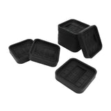8pcs Wheel Stoppers Rubber Universal Scratch Proof Bed Sofa Caster Cups for Furniture