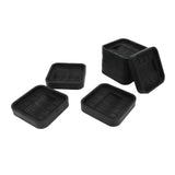 8pcs Wheel Stoppers Rubber Universal Scratch Proof Bed Sofa Caster Cups for Furniture