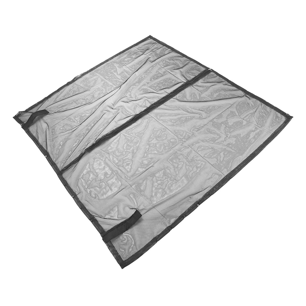 Car Trunk Mosquito Net Breathable Nylon Mesh UV Protection Secret Protection Car Trunk Screens for Camping Travel S, Distance Between Support Bars 110‑115cm/43.3‑45.3in