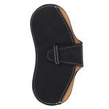 Leather Sunglasses Case Portable PU Leather Eyeglass Case Leather Wear Resistant Simple Eyeglass Case for Sunglasses Black