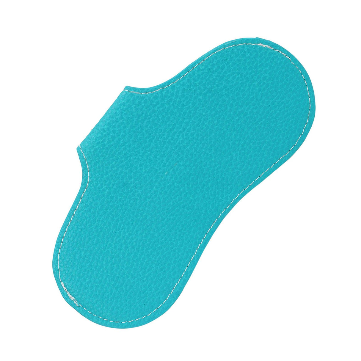 Leather Sunglasses Case Portable PU Leather Eyeglass Case Leather Wear Resistant Simple Eyeglass Case for Sunglasses Blue