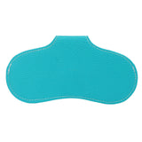 Leather Sunglasses Case Portable PU Leather Eyeglass Case Leather Wear Resistant Simple Eyeglass Case for Sunglasses Blue - Extra Image