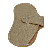 Leather Sunglasses Case Portable PU Leather Eyeglass Case Leather Wear Resistant Simple Eyeglass Case for Sunglasses Yellow