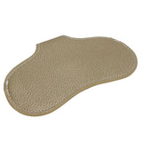 Leather Sunglasses Case Portable PU Leather Eyeglass Case Leather Wear Resistant Simple Eyeglass Case for Sunglasses Yellow