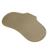 Leather Sunglasses Case Portable PU Leather Eyeglass Case Leather Wear Resistant Simple Eyeglass Case for Sunglasses Yellow