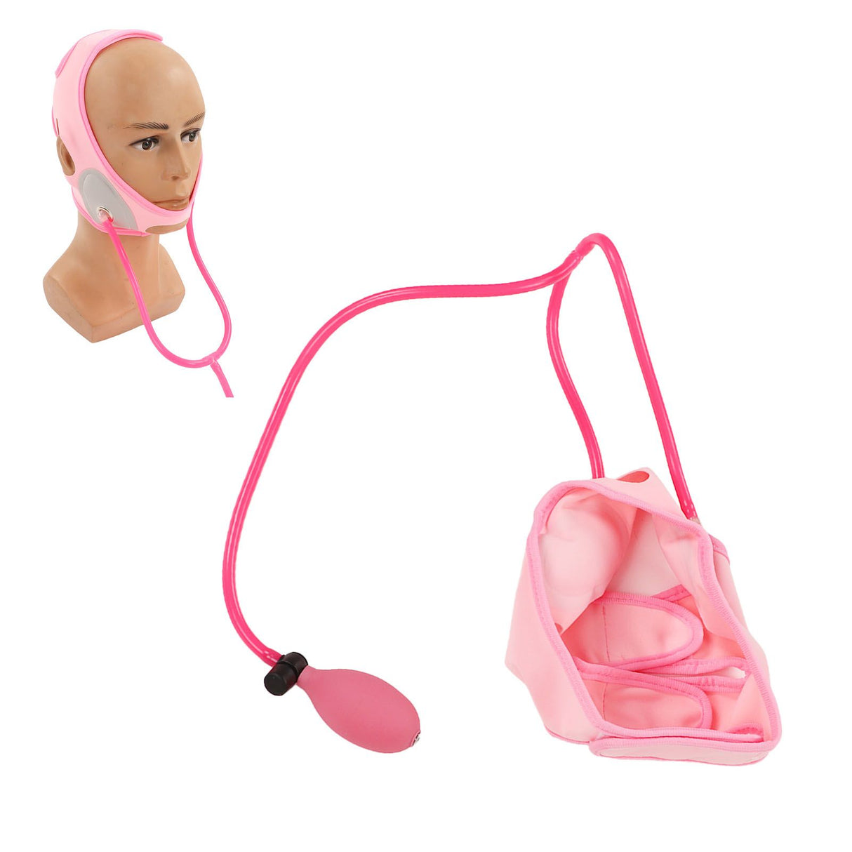 Inflatable Face Lifter Comfortable V Line Face Up Lift Belt V Face Lifting and Tightening Bandage for Women Men