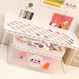 Desktop Foldable Shelf Space Saving Home Desk Storage Layered Rack for Dormitory Office School Small 34x14x16cm / 13.4x5.5x6.3in