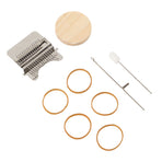 Small Weaving Loom Stainless Steel Pine Household Stitching Mending Tool for Clothes Socks