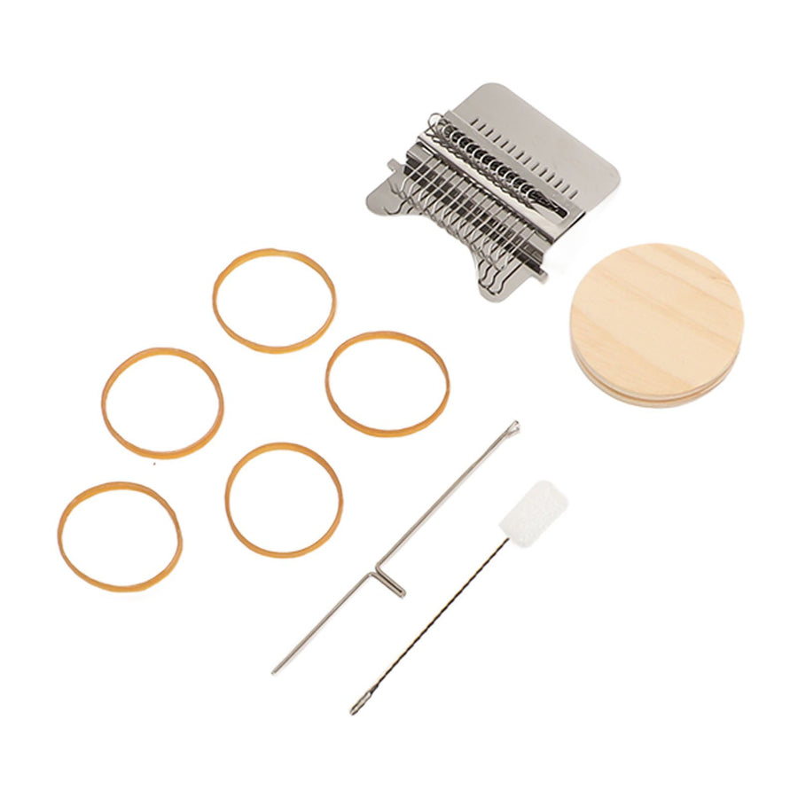 Small Weaving Loom Stainless Steel Pine Household Stitching Mending Tool for Clothes Socks