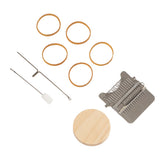 Small Weaving Loom Stainless Steel Pine Household Stitching Mending Tool for Clothes Socks - Extra Image