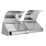 Toilet Paper Holder 304 Stainless Steel Wall Mounted With Lock and Cover Waterproof Bathroom Roll Tissue Holder