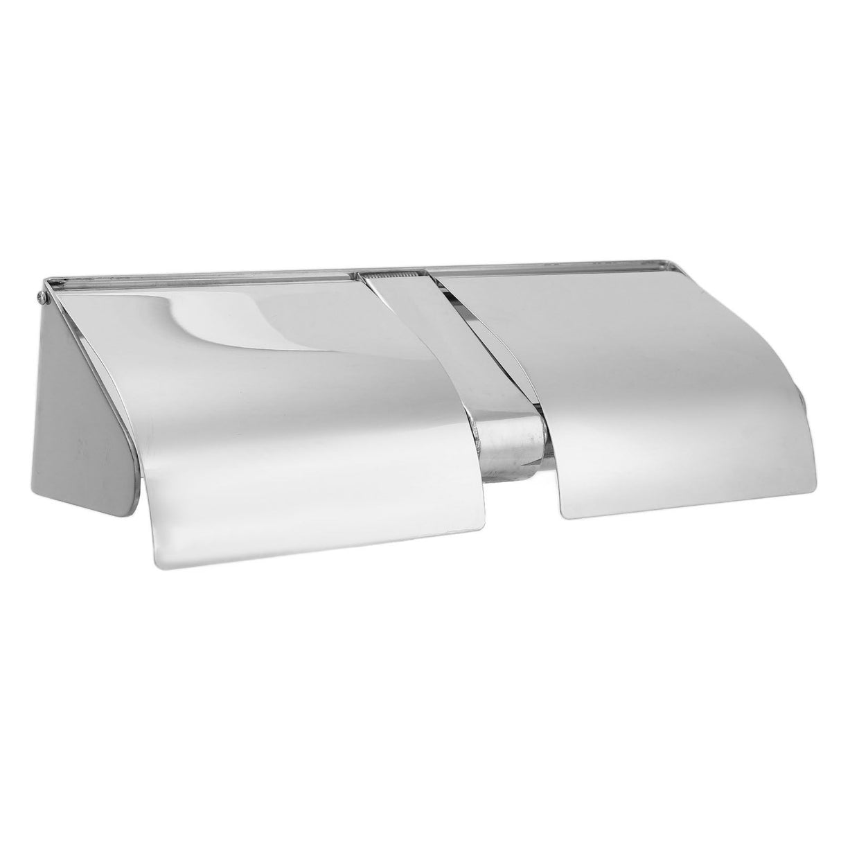 Toilet Paper Holder 304 Stainless Steel Wall Mounted With Lock and Cover Waterproof Bathroom Roll Tissue Holder