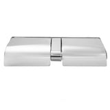 Toilet Paper Holder 304 Stainless Steel Wall Mounted With Lock and Cover Waterproof Bathroom Roll Tissue Holder - Low Angle