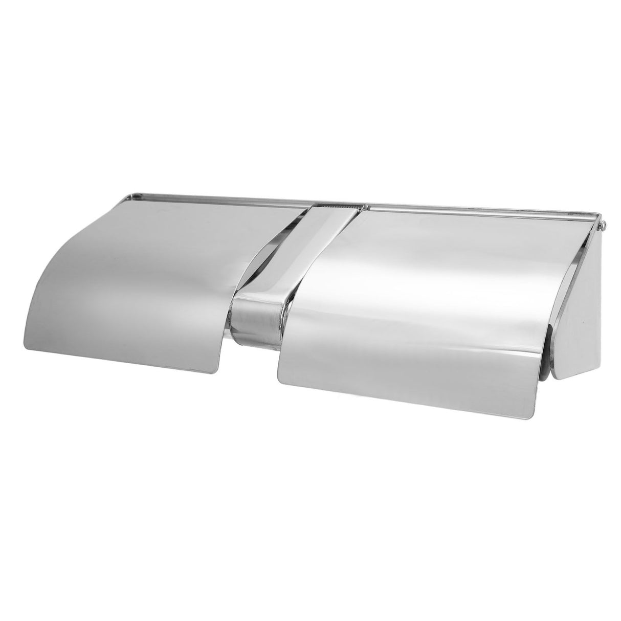 Toilet Paper Holder 304 Stainless Steel Wall Mounted With Lock and Cover Waterproof Bathroom Roll Tissue Holder