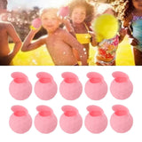 10 Pcs Reusable Water Balloons Silicone Water Balloons Self Sealing Quick Fill Summer Pool Beach Party Game Toy Pink - Extra Image