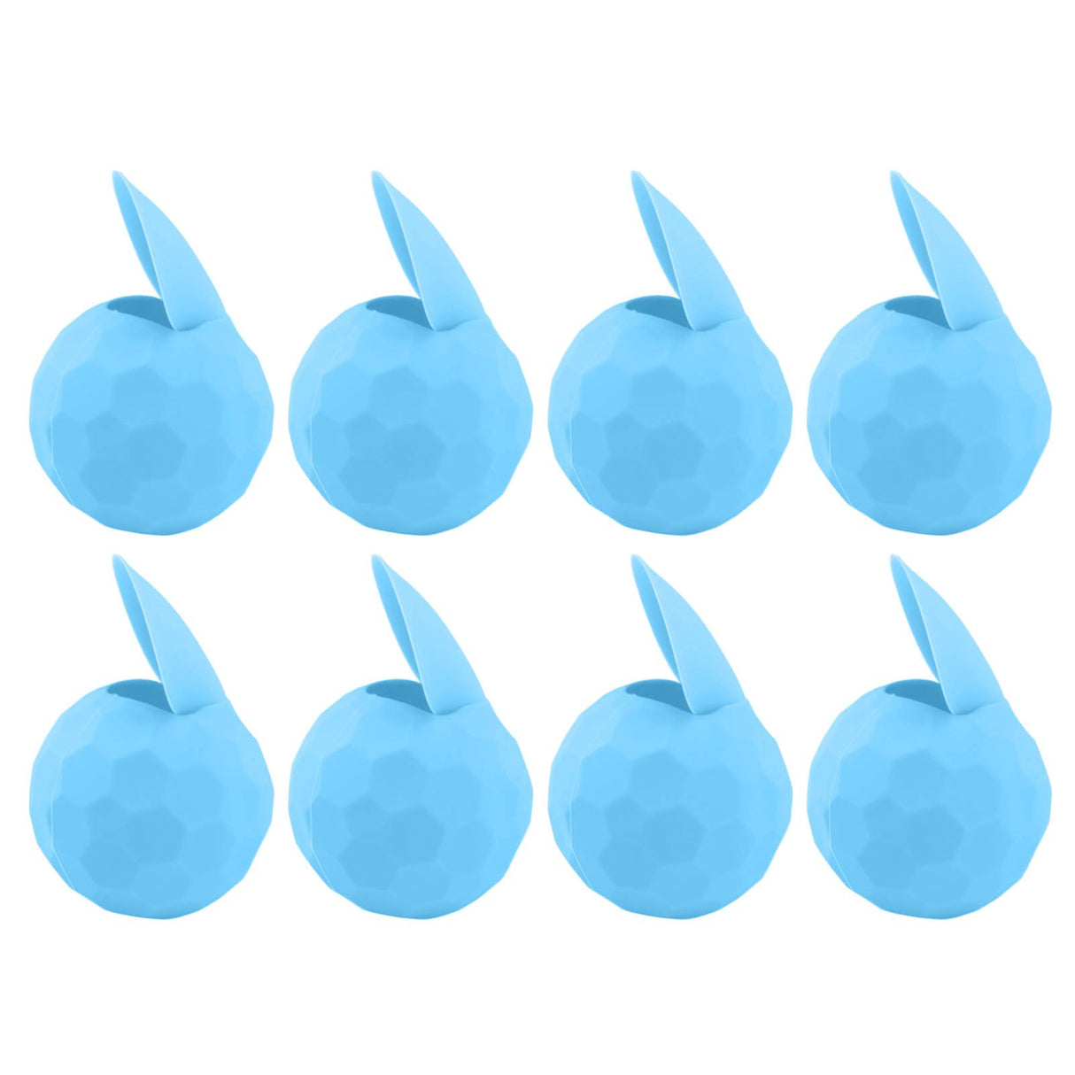 10 Pcs Reusable Water Balloons Silicone Water Balloons Self Sealing Quick Fill Summer Pool Beach Party Game Toy Light Blue