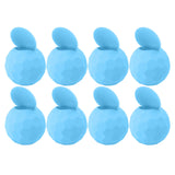 10 Pcs Reusable Water Balloons Silicone Water Balloons Self Sealing Quick Fill Summer Pool Beach Party Game Toy Light Blue