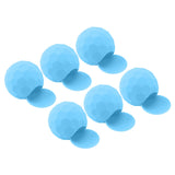 10 Pcs Reusable Water Balloons Silicone Water Balloons Self Sealing Quick Fill Summer Pool Beach Party Game Toy Light Blue - Rear View
