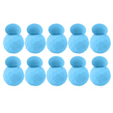 10 Pcs Reusable Water Balloons Silicone Water Balloons Self Sealing Quick Fill Summer Pool Beach Party Game Toy Light Blue