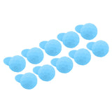 10 Pcs Reusable Water Balloons Silicone Water Balloons Self Sealing Quick Fill Summer Pool Beach Party Game Toy Light Blue