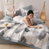 Air Conditioner Quilt Washable Cotton Lightweight Quilt Summer Comforter for Children Adult Type 1 150x200cm - Extra Image