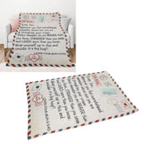to My Son Blanket Double Sided Soft Skin Friendly Keep Warm Letter Blanket Expressing Love Air Conditioning Blanket C20220119 1 150x220cm