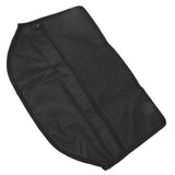 Hanger Diversion Safe 600D Oxford Cloth Hidden Pocket Safe Fits Under Hanging Clothes with Pocket to Hide Valuables for Home - Rear View