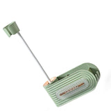 Hair Dryer Hanger Strong Bearing Waterproof and Moisture Proof Wallmounted Hairdryer Hangers for Bathroom Bedroom Light Green - Top-Down View