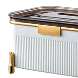 Multifunctional Tissue Box Household Desktop Storage Box Tissue Holder Box for Living Room Office White