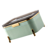 Multifunctional Tissue Box Household Desktop Storage Box Tissue Holder Box for Living Room Office Light Green