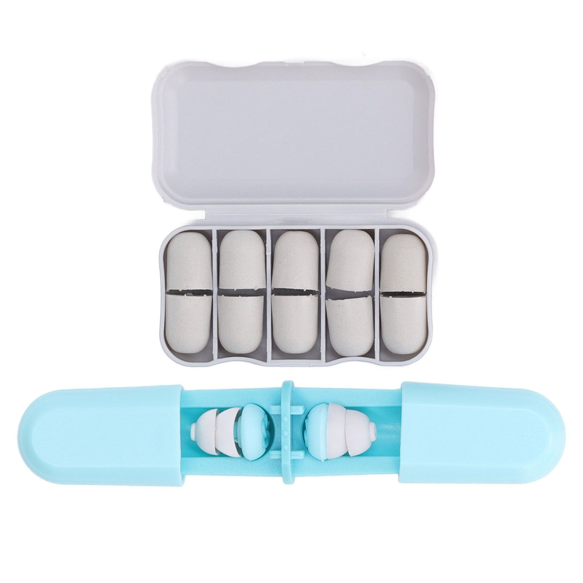 Super Sound Isolation Earplugs Noise Reduction Ear Plugs Noise Reducing Sleep Earplugs for Student Dormitory Study Blue