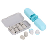Super Sound Isolation Earplugs Noise Reduction Ear Plugs Noise Reducing Sleep Earplugs for Student Dormitory Study Blue - Rear View
