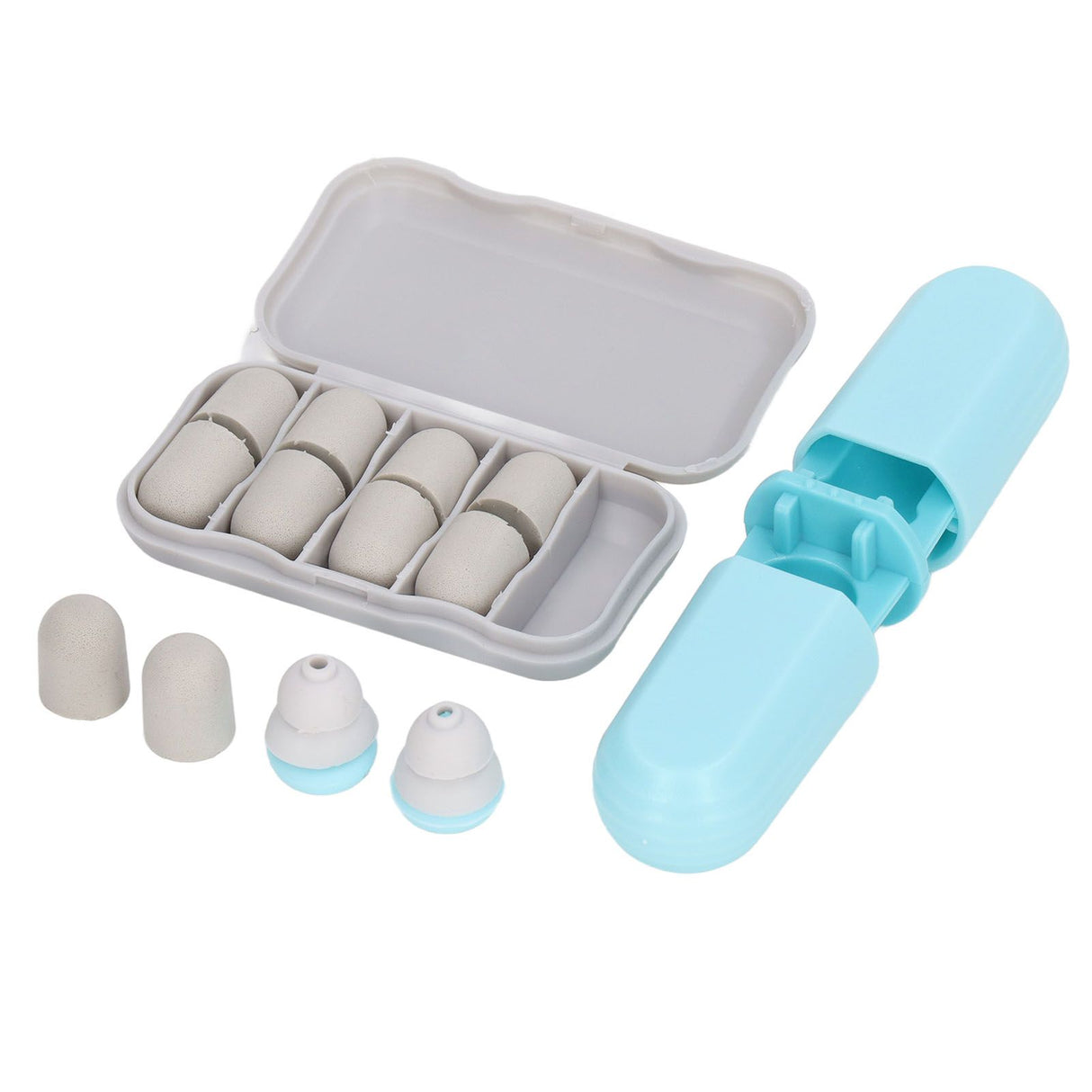 Super Sound Isolation Earplugs Noise Reduction Ear Plugs Noise Reducing Sleep Earplugs for Student Dormitory Study Blue