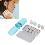 Super Sound Isolation Earplugs Noise Reduction Ear Plugs Noise Reducing Sleep Earplugs for Student Dormitory Study Blue
