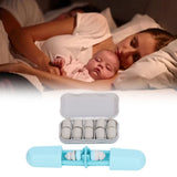Super Sound Isolation Earplugs Noise Reduction Ear Plugs Noise Reducing Sleep Earplugs for Student Dormitory Study Blue - Extra Image