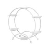 Ferris Wheel Display Rack Decorative Safe Rounded Edge Toys Storage Display Bracket Holder for Home White